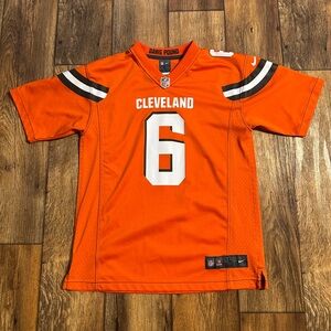 NFL Youth Orange Cleveland Browns Jersey - Size: L (14/16)